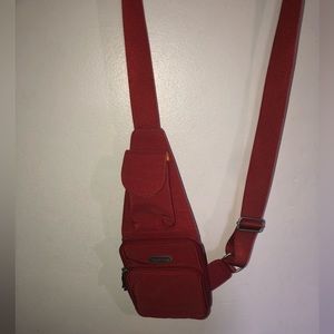 Baggallini crossbody bag red
